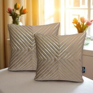 Luxury Mouse Velvet Cushion Cover Pack of 2 | Premium Soft Designer Cushions – Zikrak Home